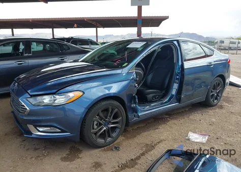 2018 Ford Fusion Se from USA, damaged, VIN 3FA6P0HD7JR232860